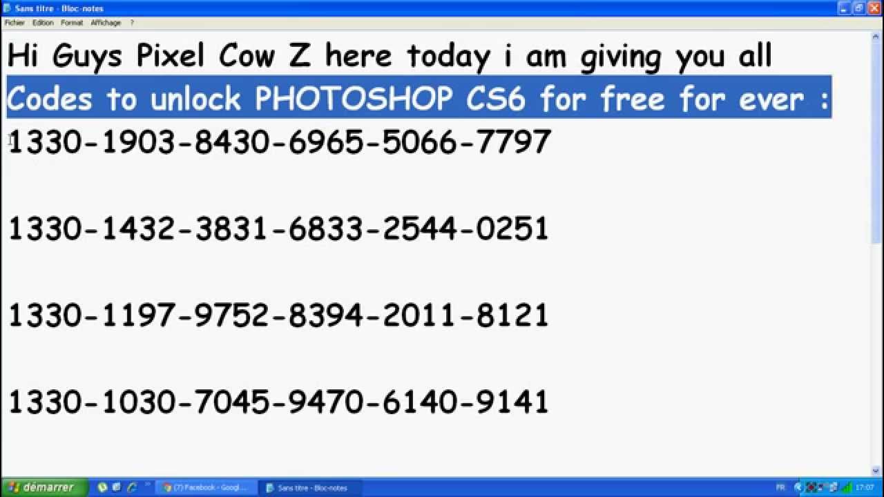 Adobe photoshop cs6 free download full version with serial key